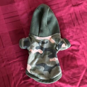 Camouflage Dog Hoodie